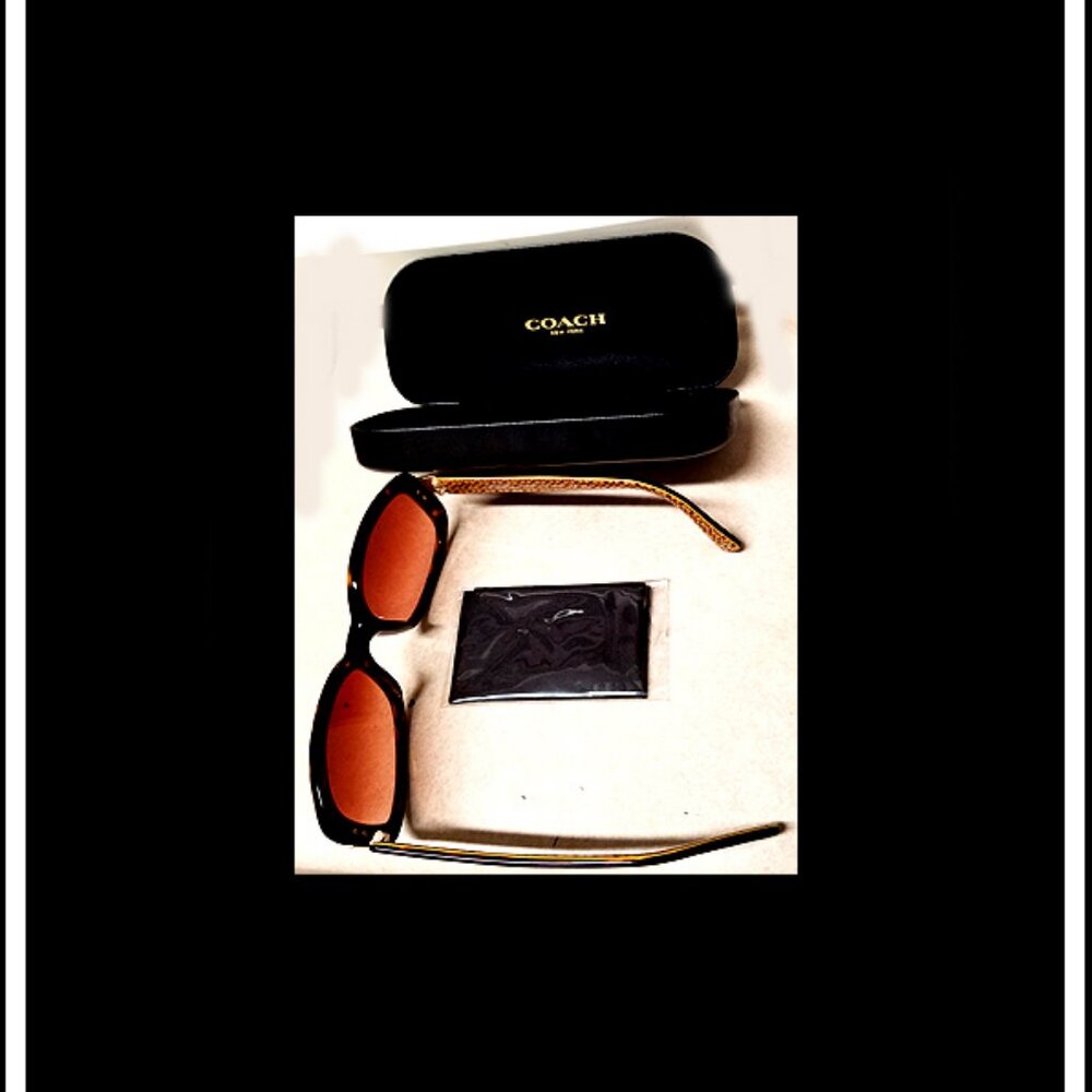 Rare & Unique Unisex Authentic Coach Sunglasses - Picture 2 of 9